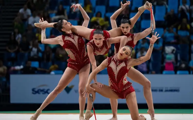Brasil estreia no Mundial de Ginástica Rítmica de olho em Los Angeles 2028