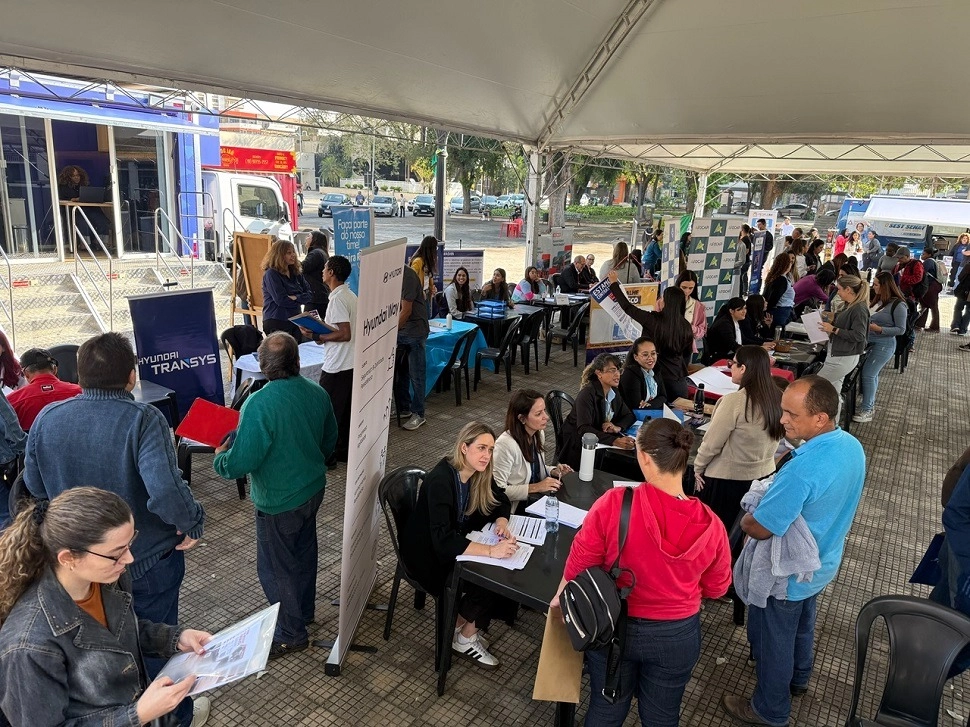 3ª Rota do Trabalho e Empreendedorismo reúne 500 pessoas na Praça José Bonifácio