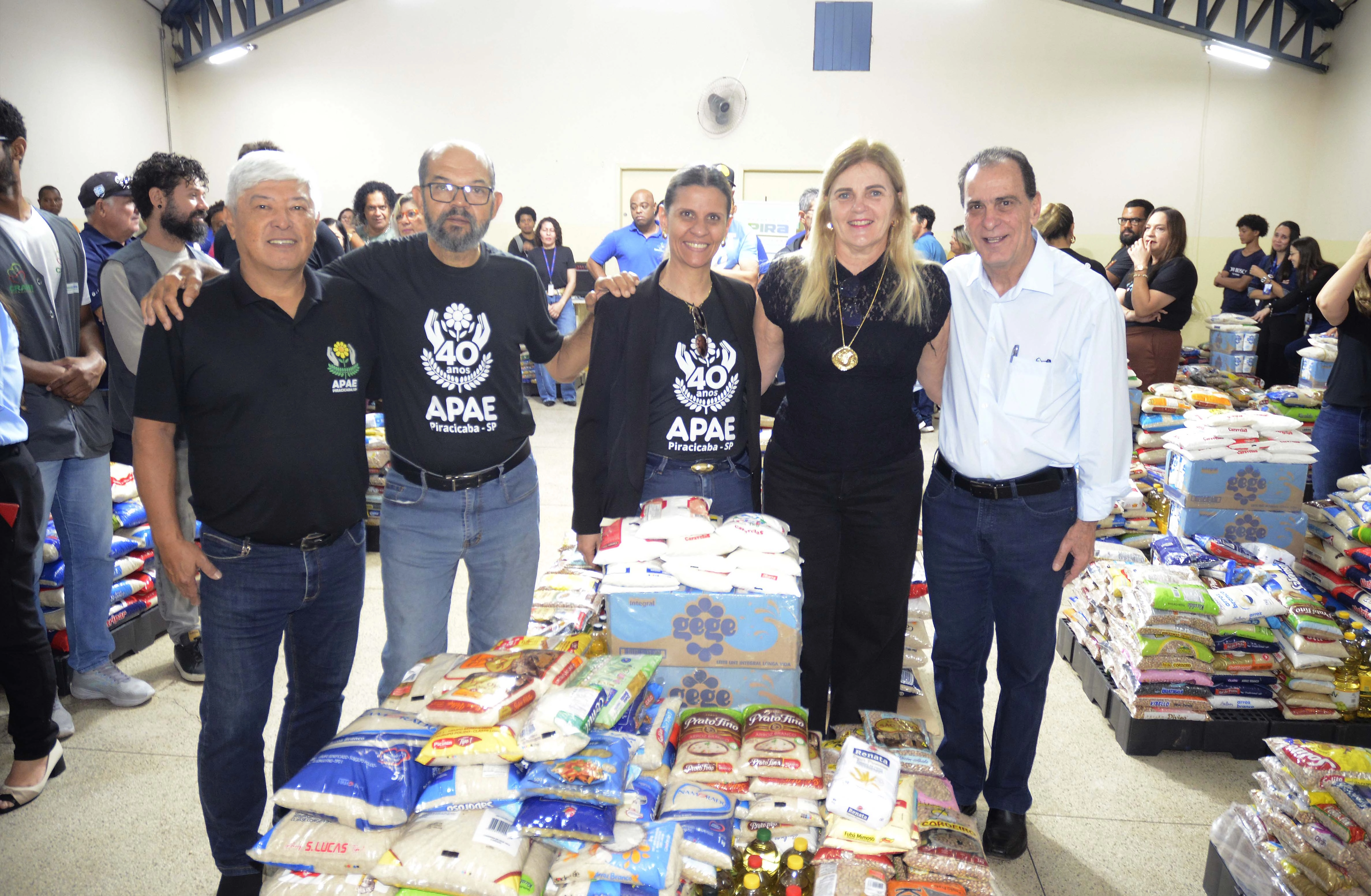 Fundo Social entrega 10 toneladas de alimentos para 36 entidades de Piracicaba