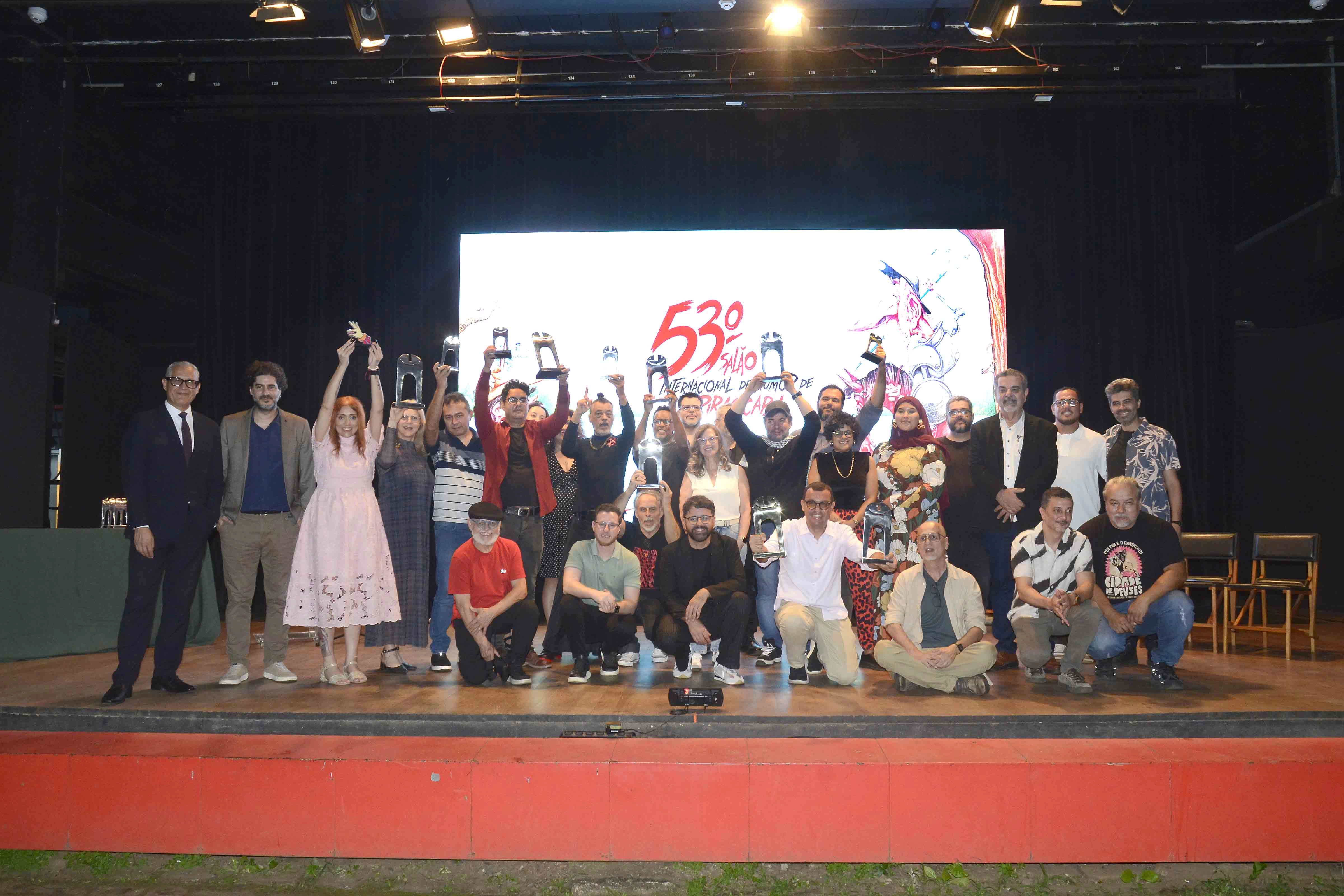 53º Salão de Humor de Piracicaba é aberto com premiação e assinatura de termo de cooperação internacional