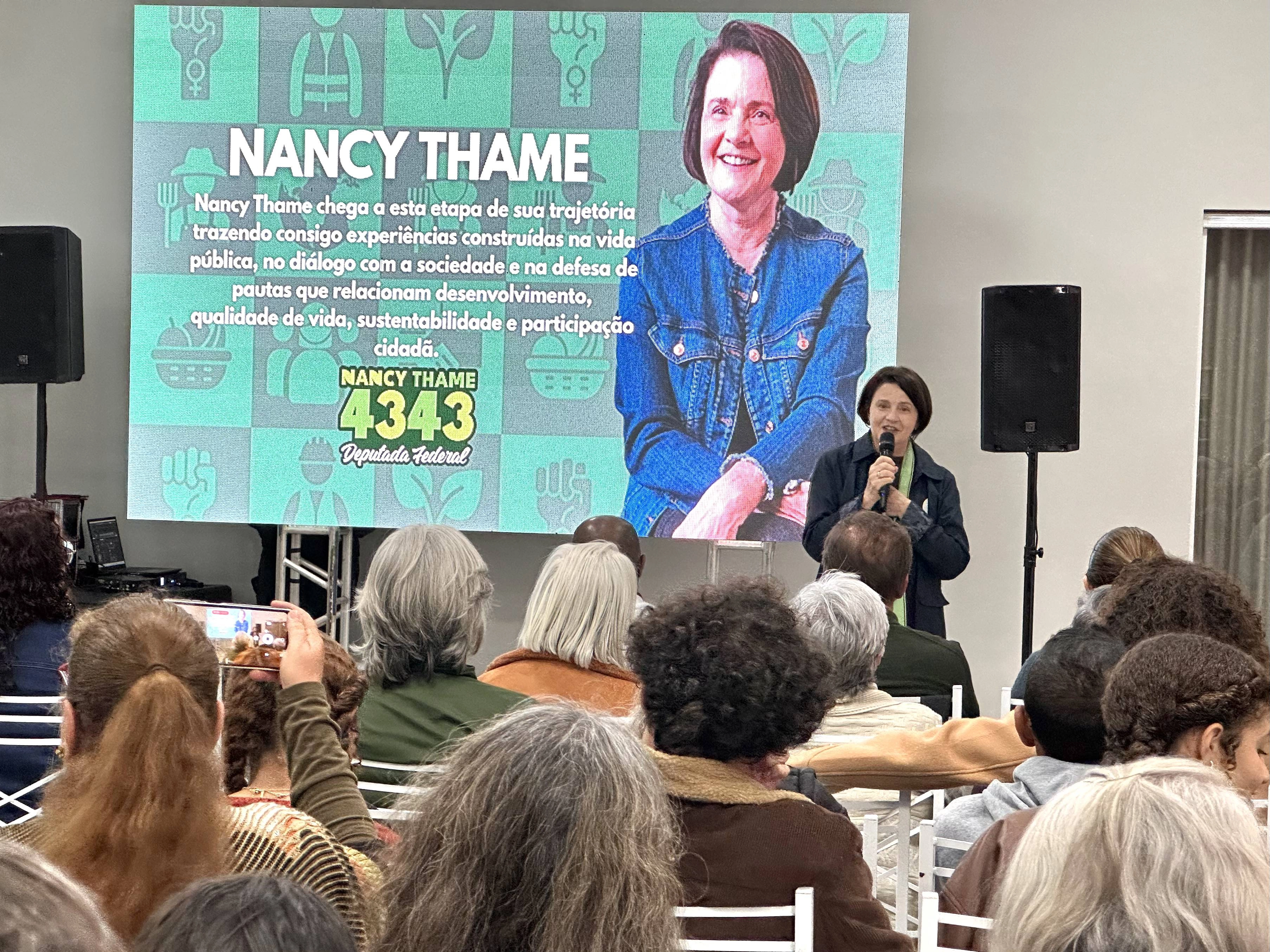 Nancy Thame reúne apoiadores em Piracicaba para diálogo sobre propostas e desafios da região
