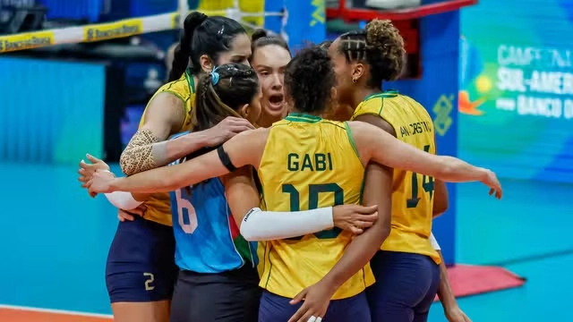 Brasil vence Argentina, conquista o Sul-Americano e garante vaga nos Jogos Olímpicos de Los Angeles