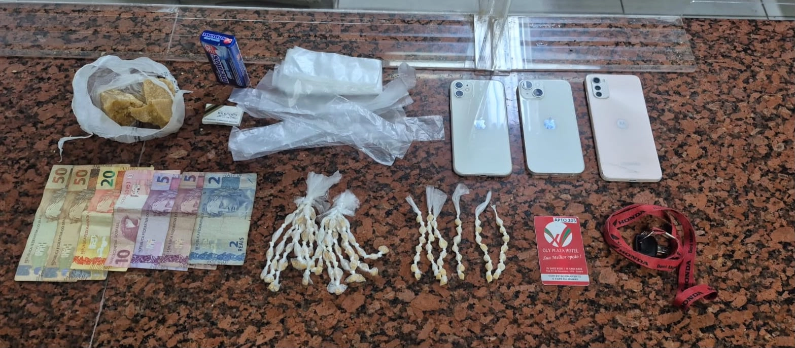 Dois homens são presos por tráfico de drogas e corrupção ativa no Centro de Piracicaba