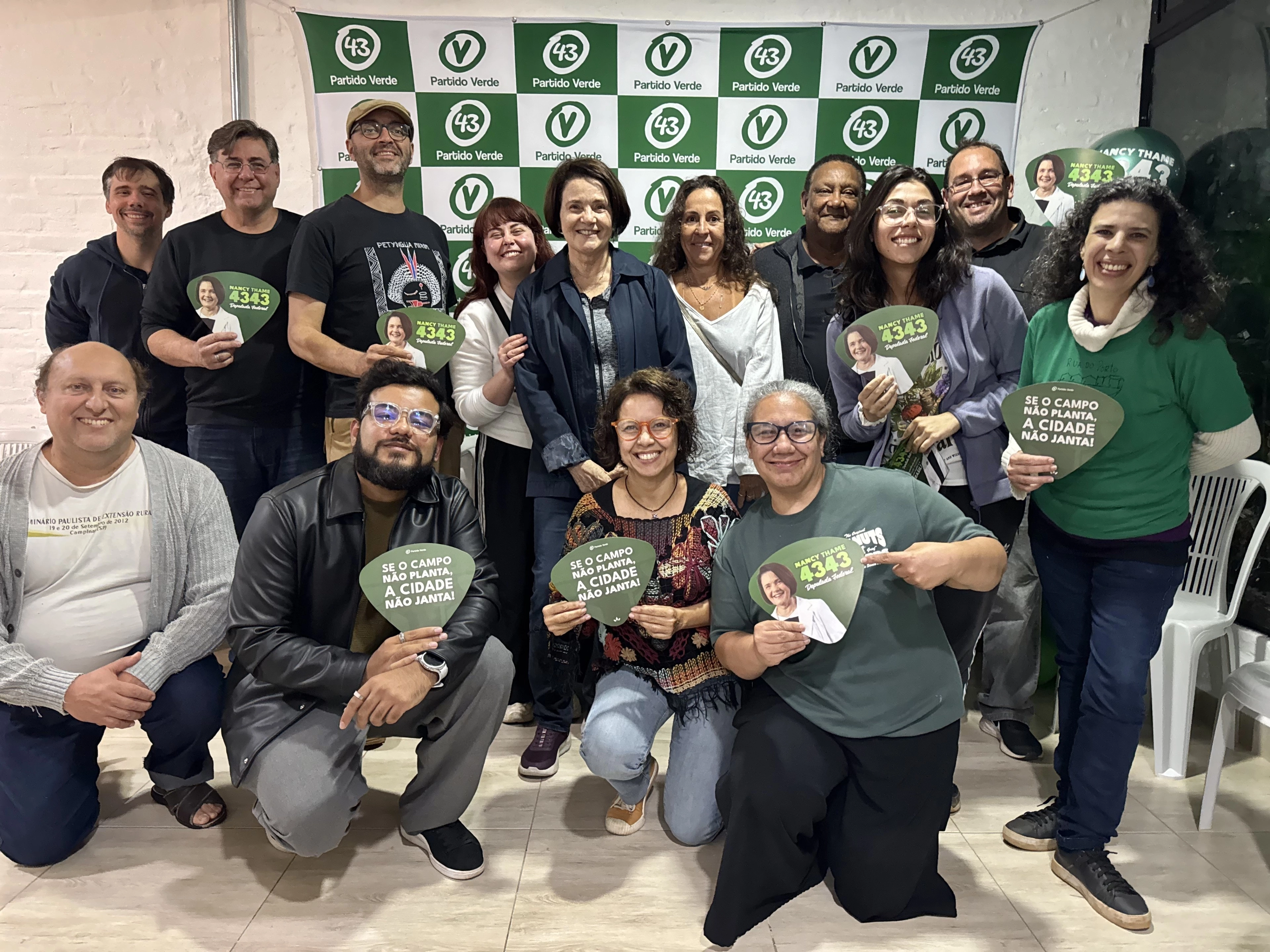 Nancy Thame percorre Estado de São Paulo em campanha marcada pelo diálogo e pela escuta