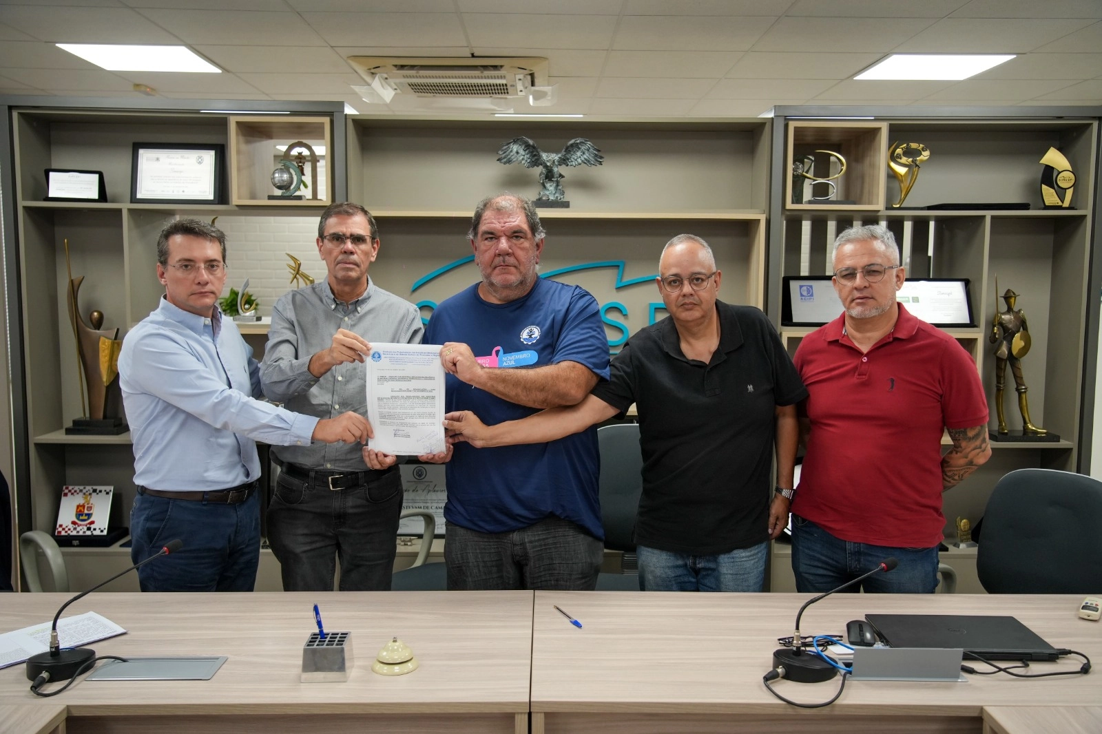 Diretoria entrega pauta de reivindicações dos trabalhadores metalúrgicos