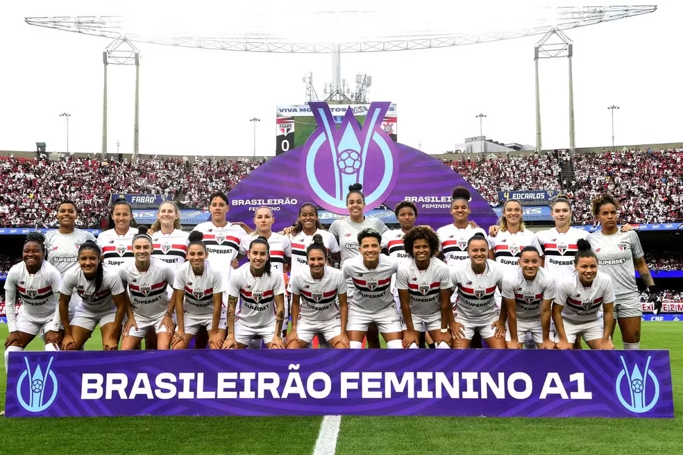 São Paulo empata com Corinthians e conquista o Brasileirão Feminino pela primeira vez