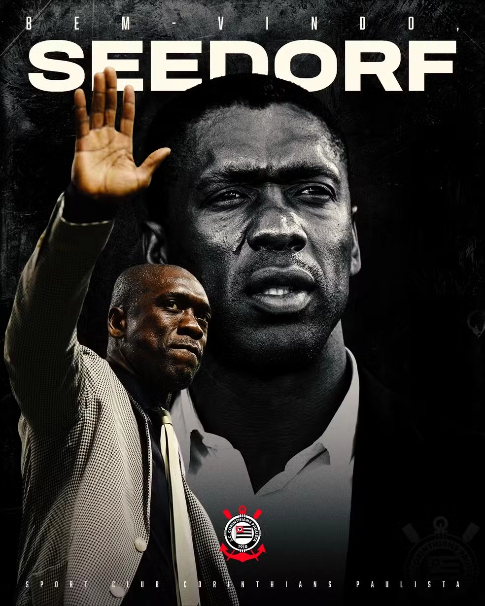 Corinthians anuncia Seedorf como novo técnico para tentar reagir no Brasileirão