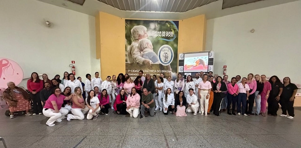Lar dos Velhinhos arrecada mais de 250 quilos de alimentos em programação especial do Mês do Idoso