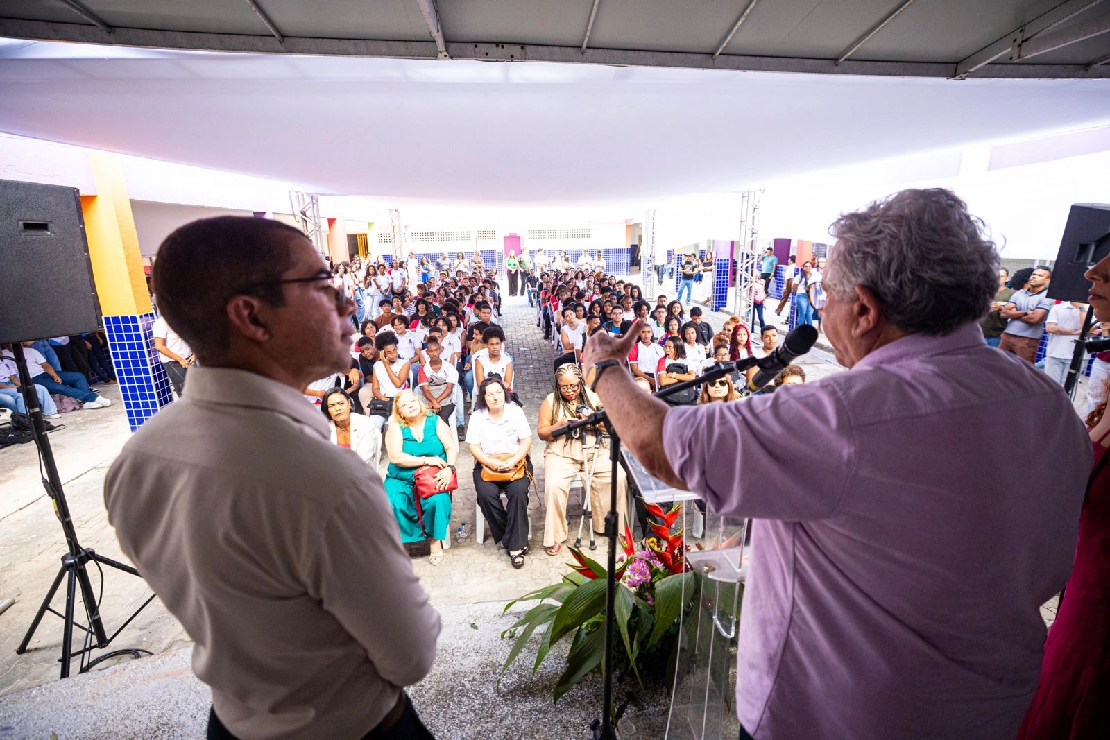 Prefeitura entrega primeira etapa das melhorias do Colégio Municipal São Tomaz de Cantuária