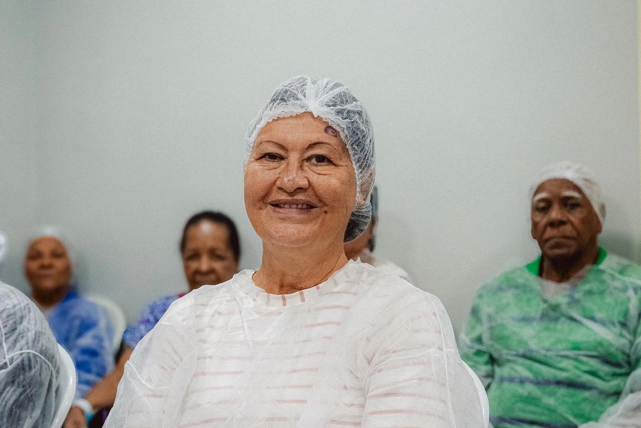 Cirurgia de catarata proporciona autonomia e qualidade de vida a mais 95 pacientes em Camaçari