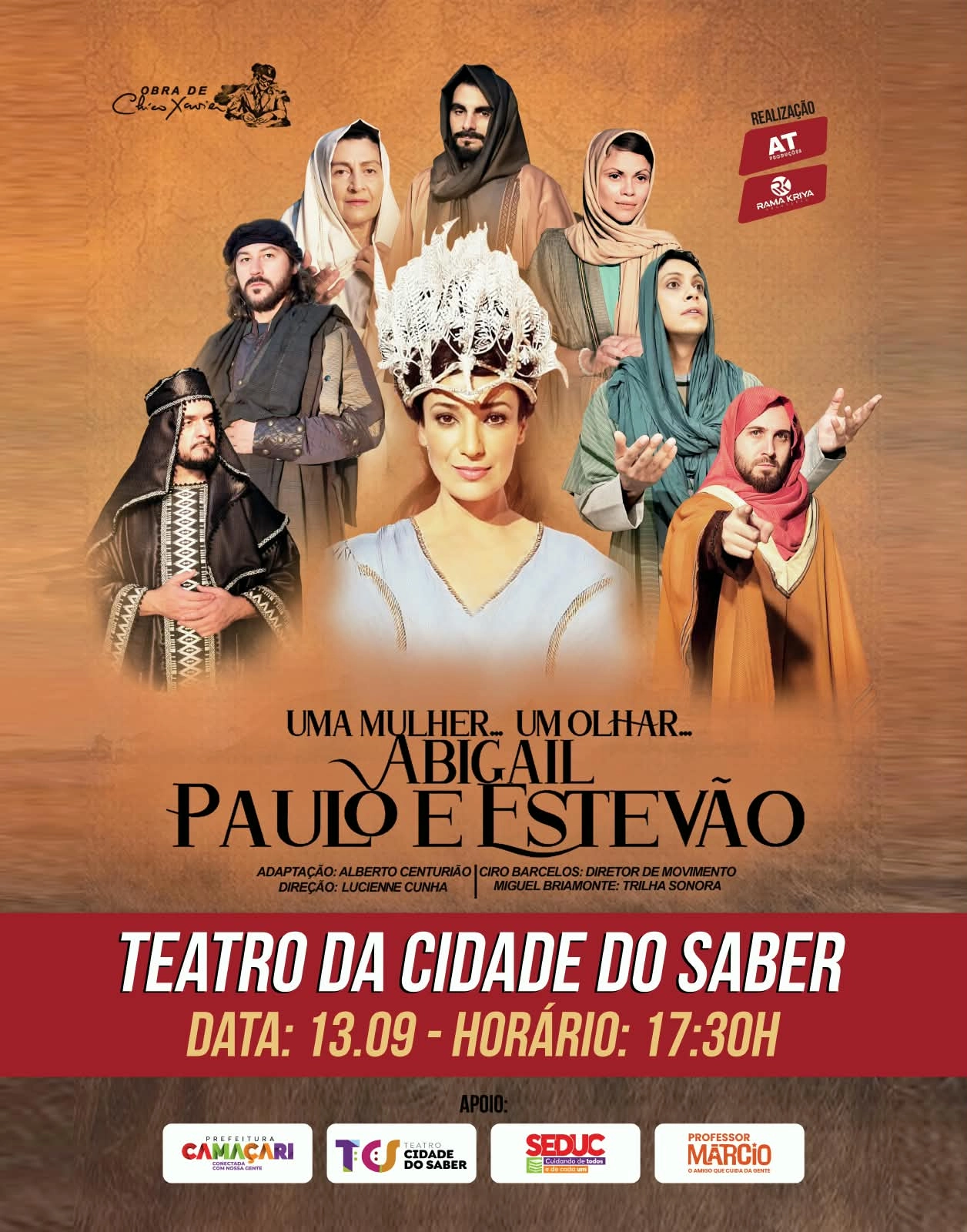 🎭 Abigail, Paulo e Estêvão