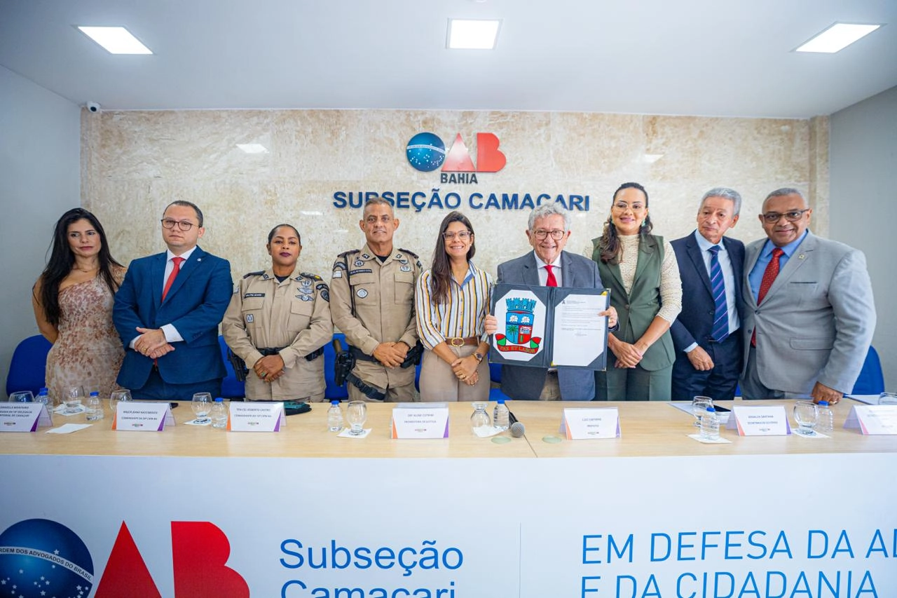 Camaçari fortalece políticas públicas de segurança com sanção de lei municipal