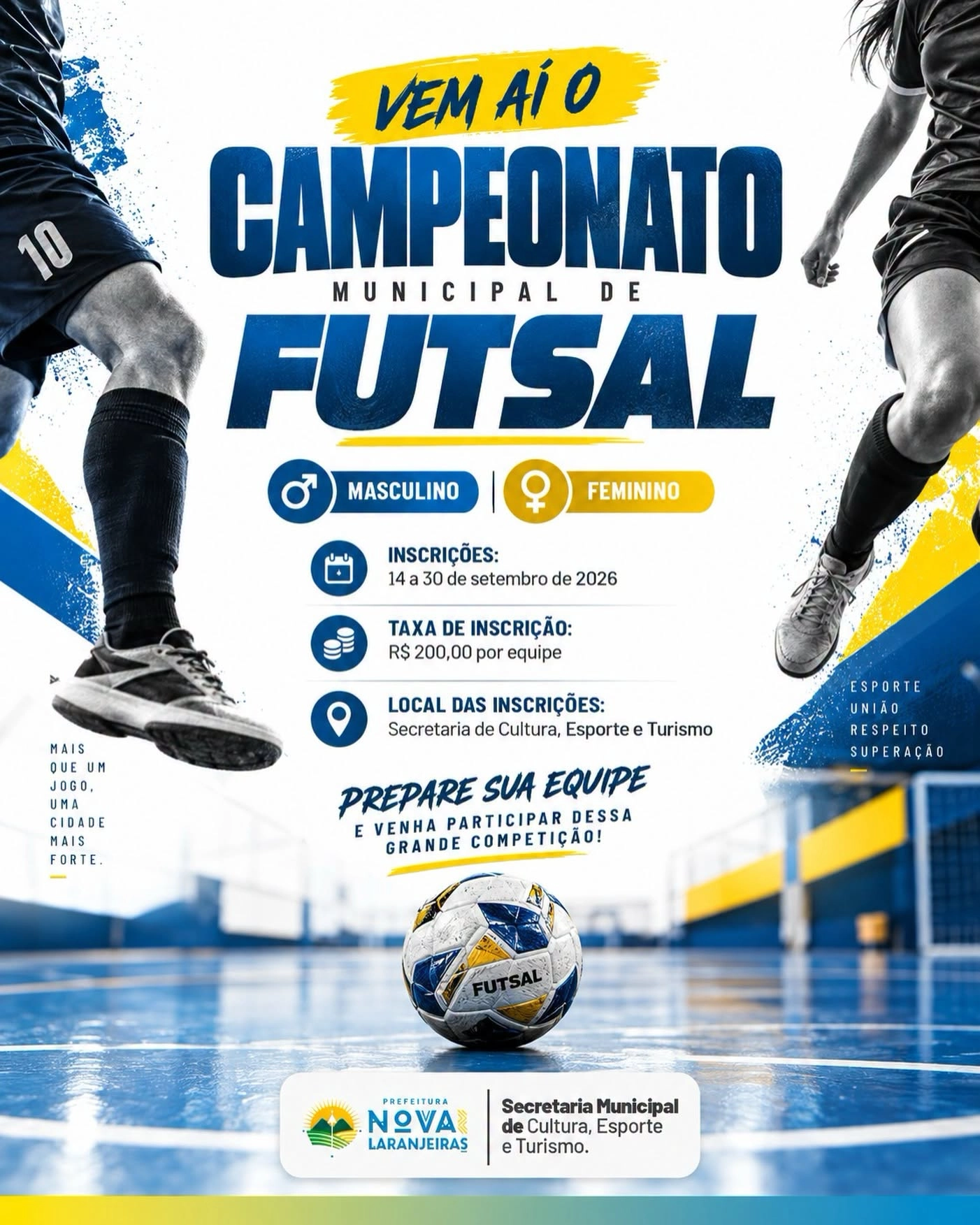 Campeonato Municipal de Futsal 2026