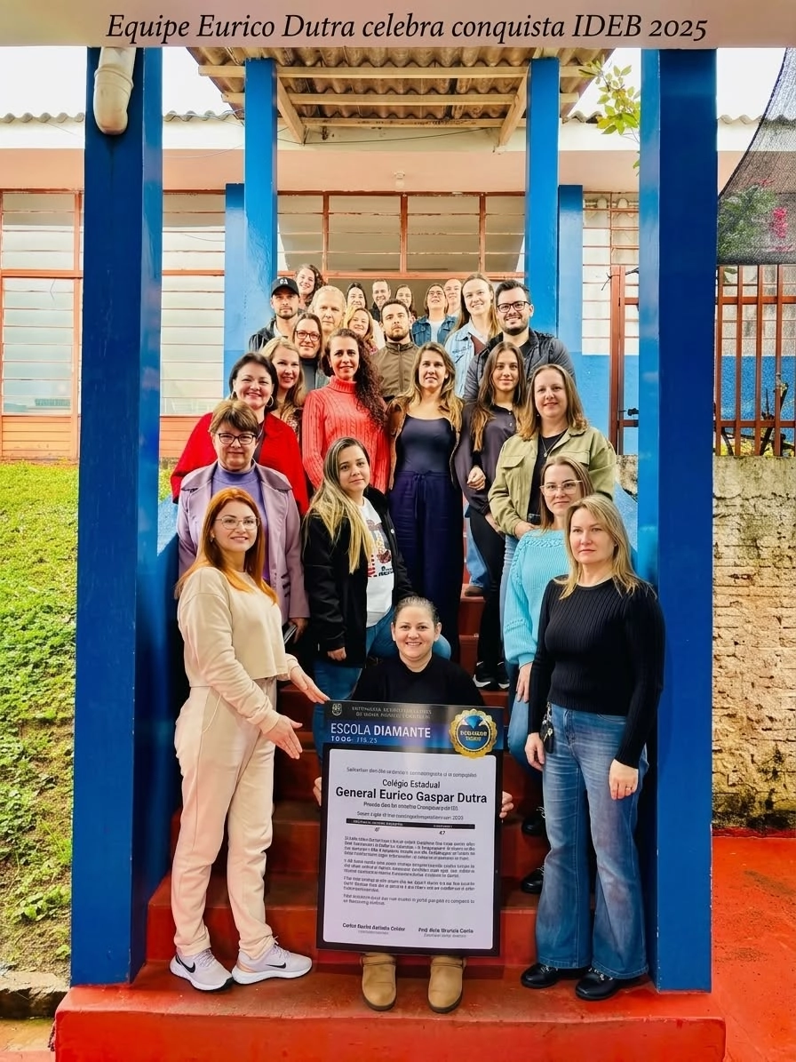 COLEGIO EURICO DUTRA DE VIRMOND É DIAMANTE!