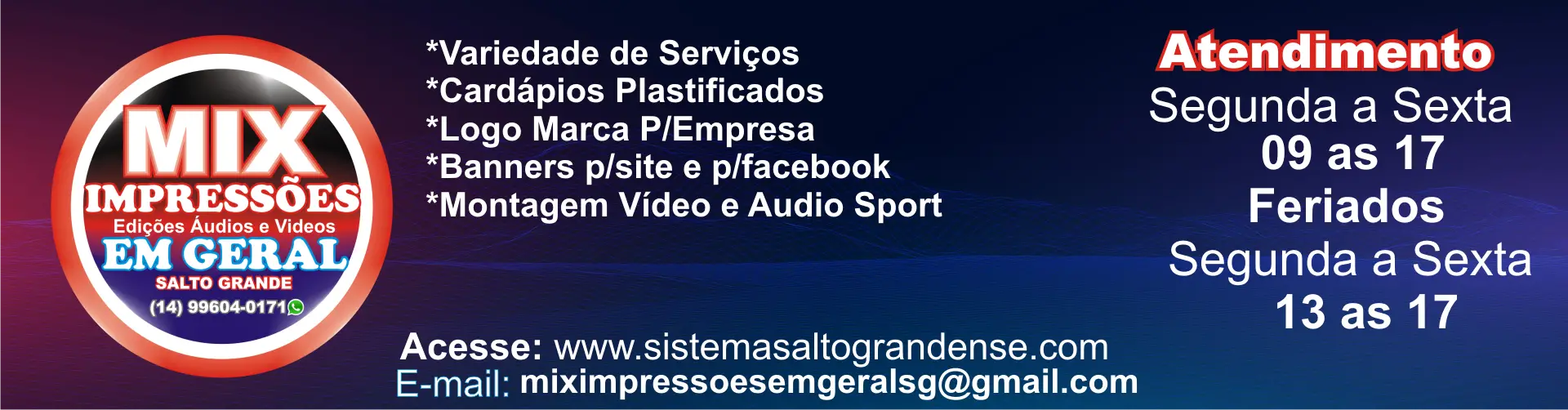 MIX IMPRESSÕES EM GERAL SG