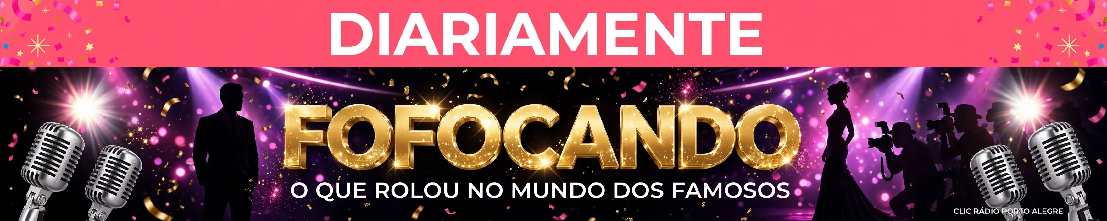 Diariamente na programação