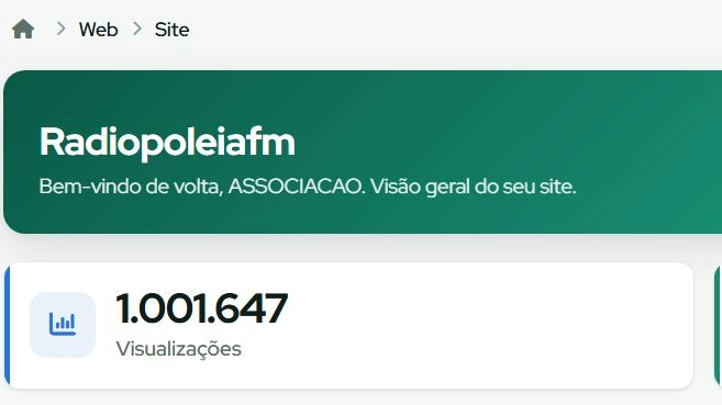 Poléia FM celebra 25 anos no ar e site ultrapassa 1 milhão de visualizações