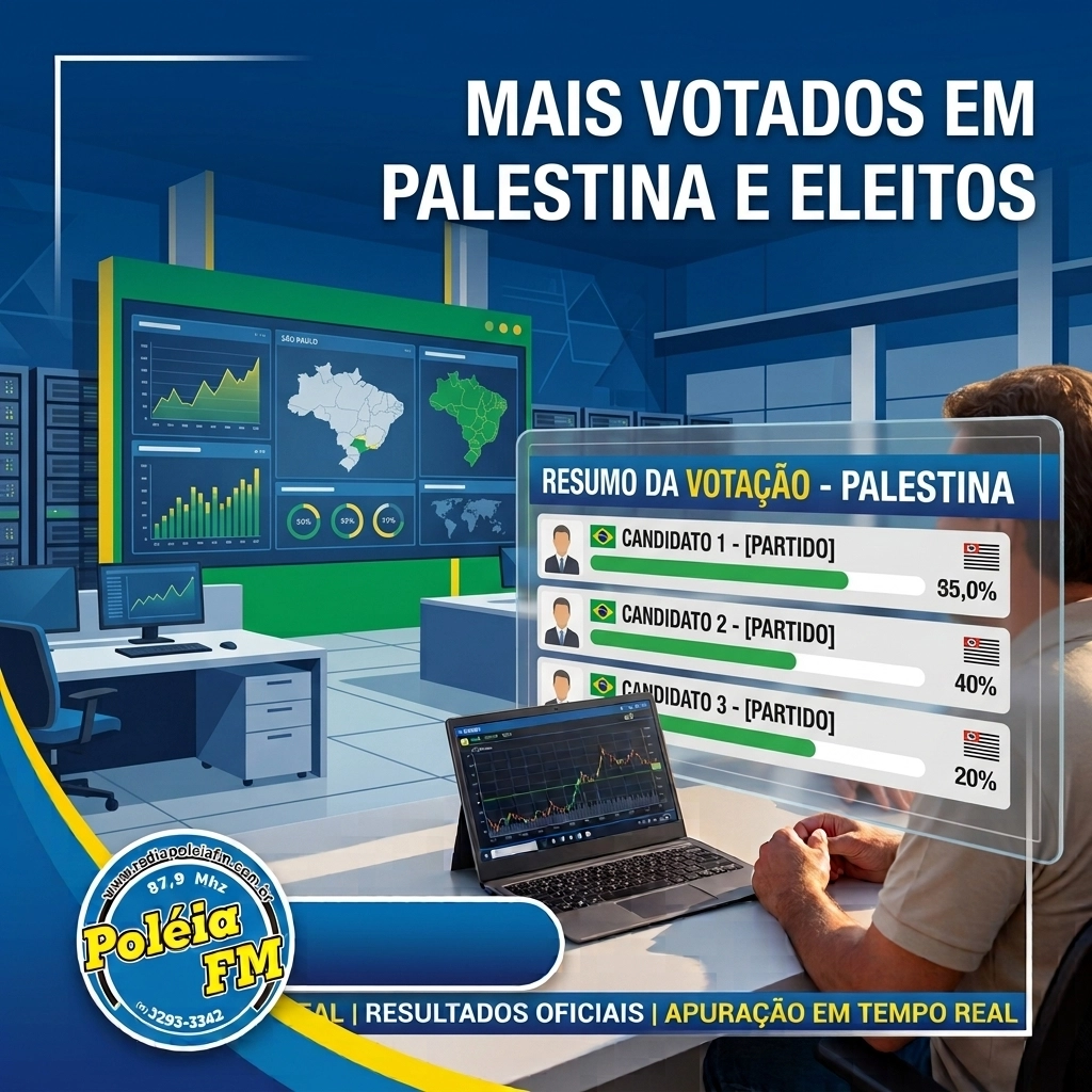 Veja quais dos deputados mais votados em Palestina foram eleitos para representar São Paulo