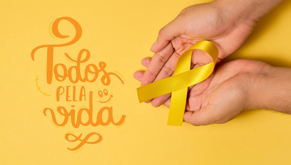 CAMPANHA SETEMBRO AMARELO: TODOS PELA VIDA.