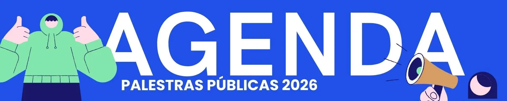Agenda de palestras públicas