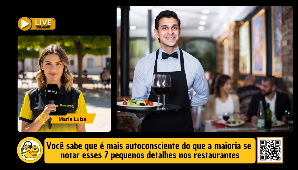 Você sabe que é mais autoconsciente do que a maioria se notar esses 7 pequenos detalhes nos restaurantes