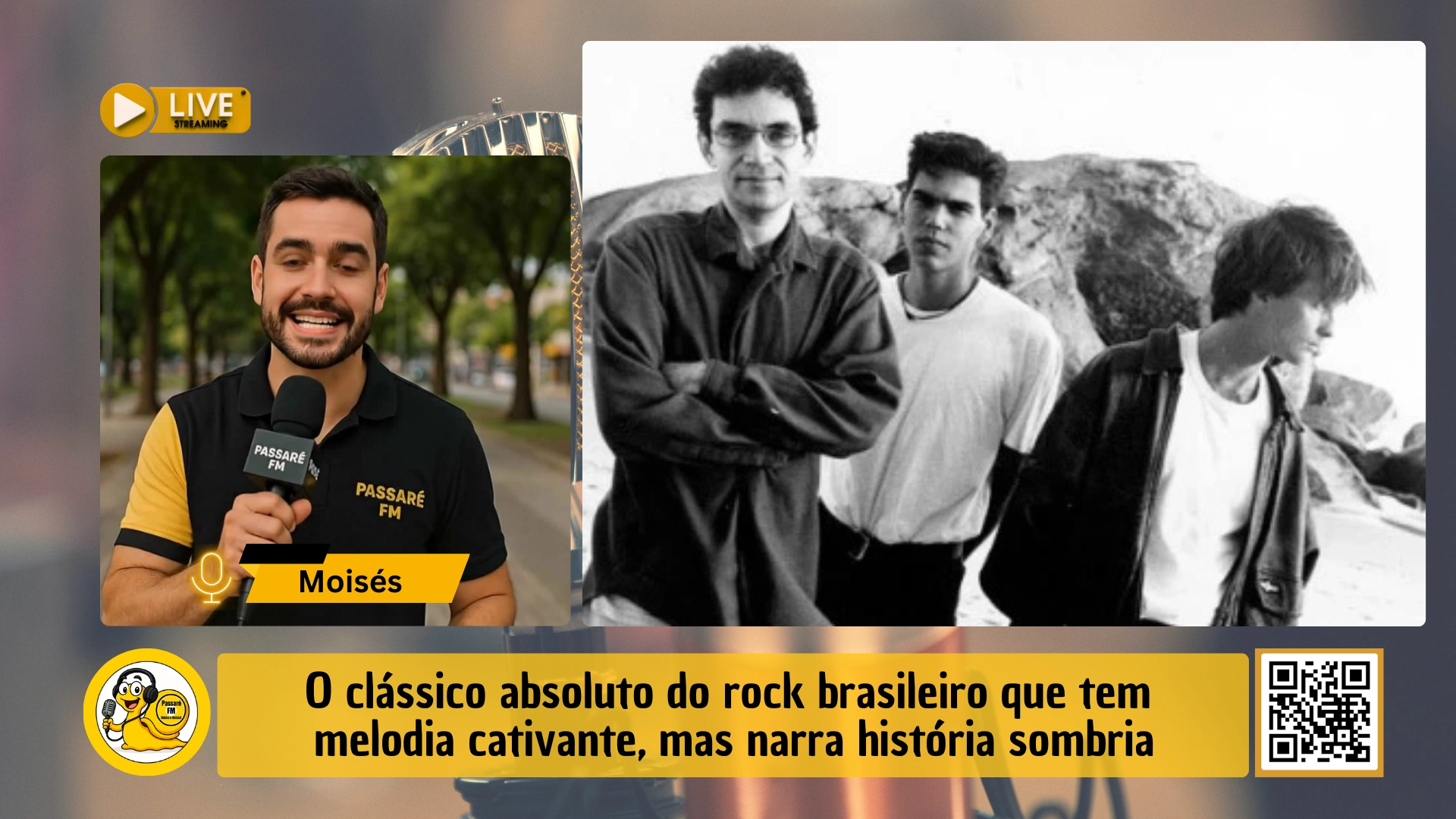 O clássico absoluto do rock brasileiro que tem melodia cativante, mas narra história sombria