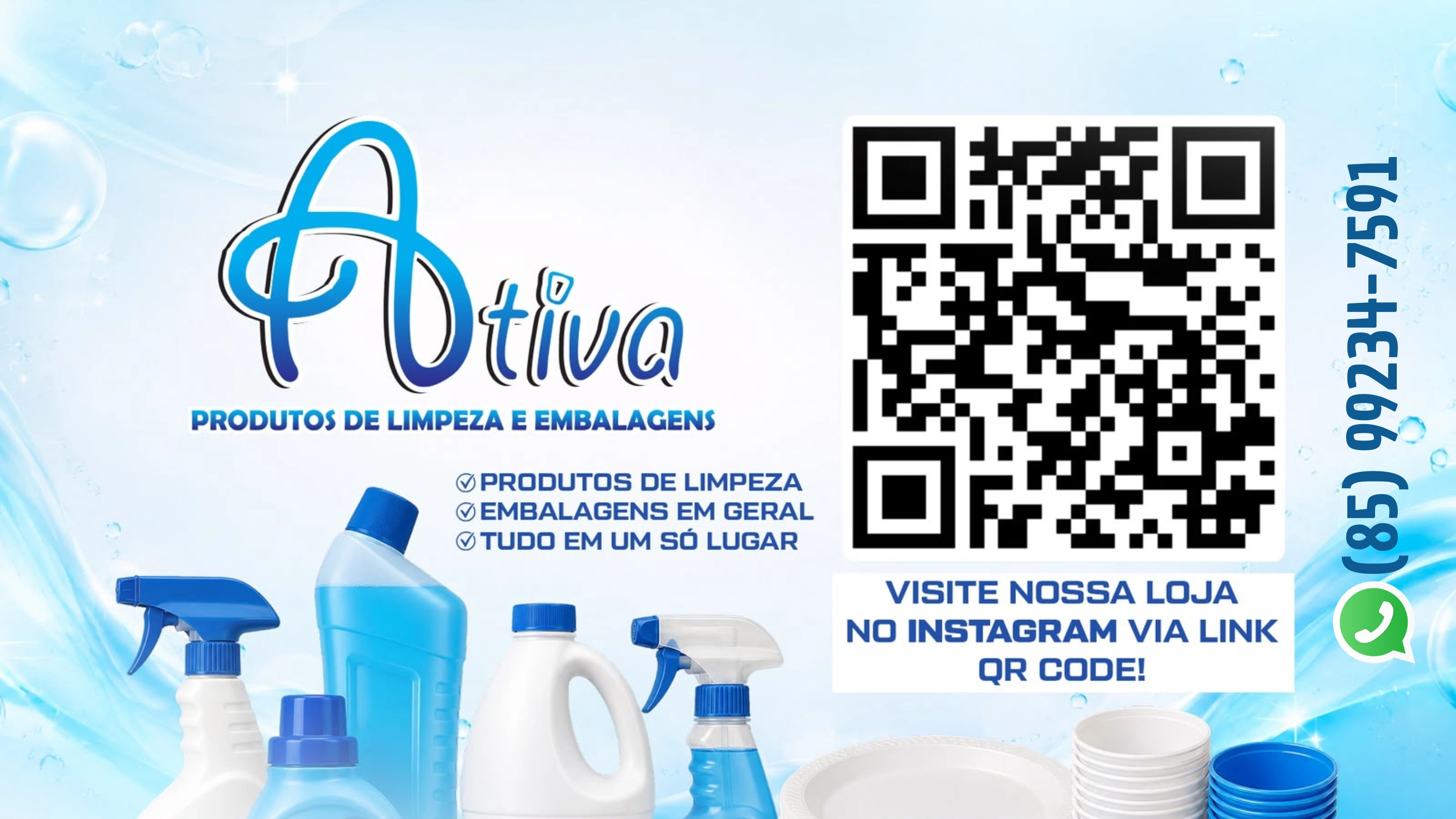 💙 ATIVA LIMPEZA E EMBALAGENS