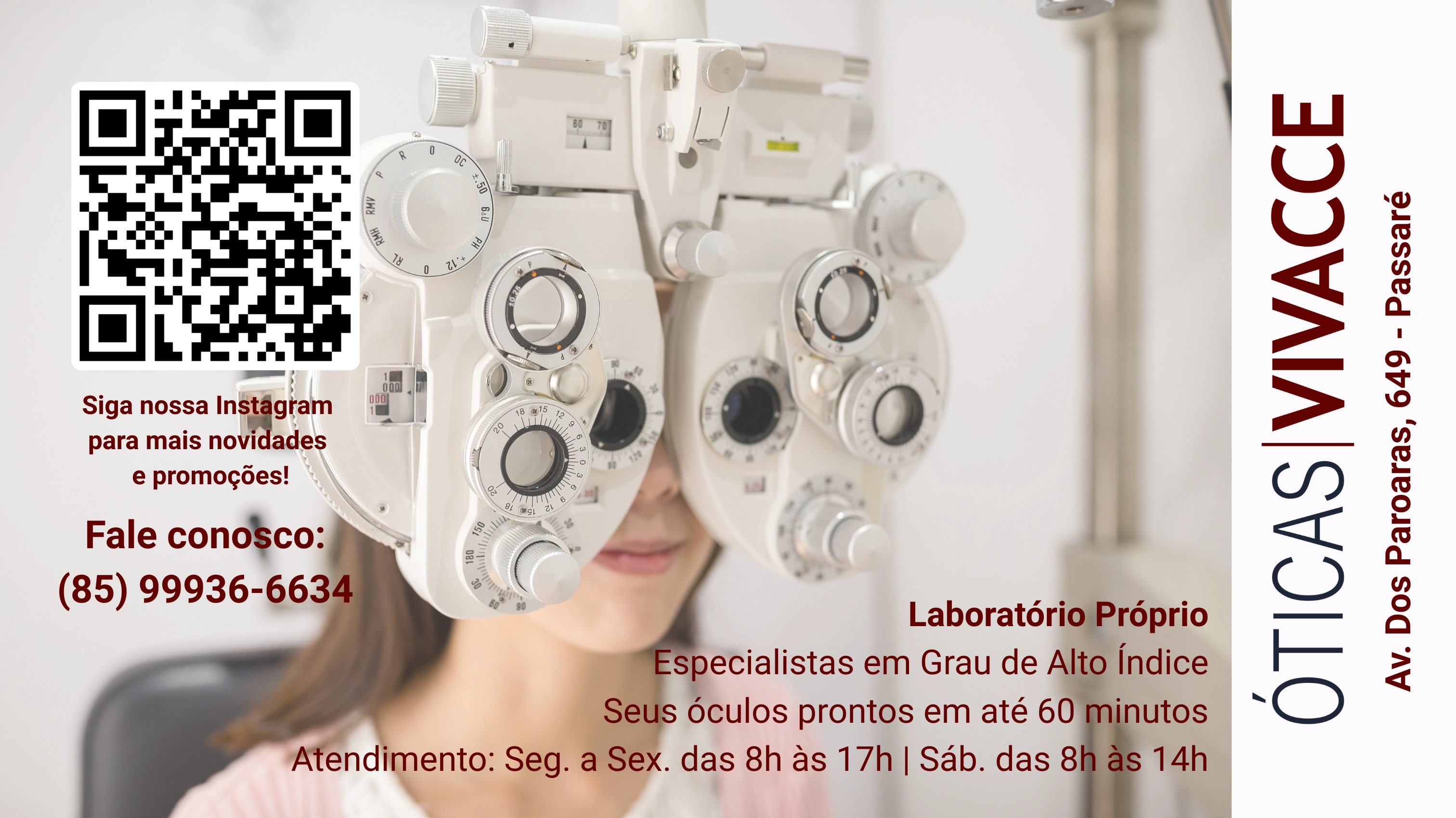 👓 ÓTICAS VIVACCE | ÓCULOS DE GRAU E DE SOL