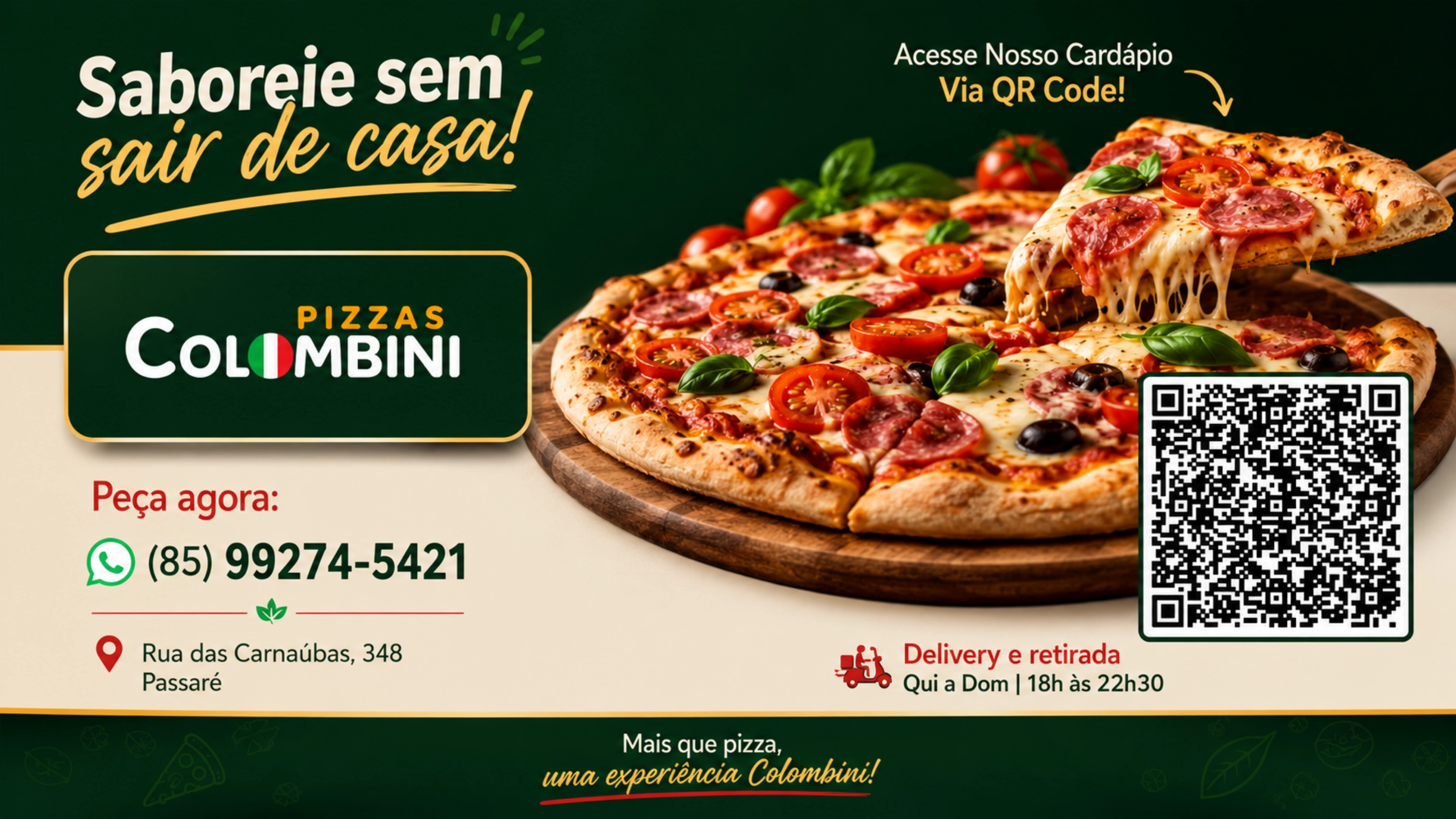 🍕 Pizzas Colombini