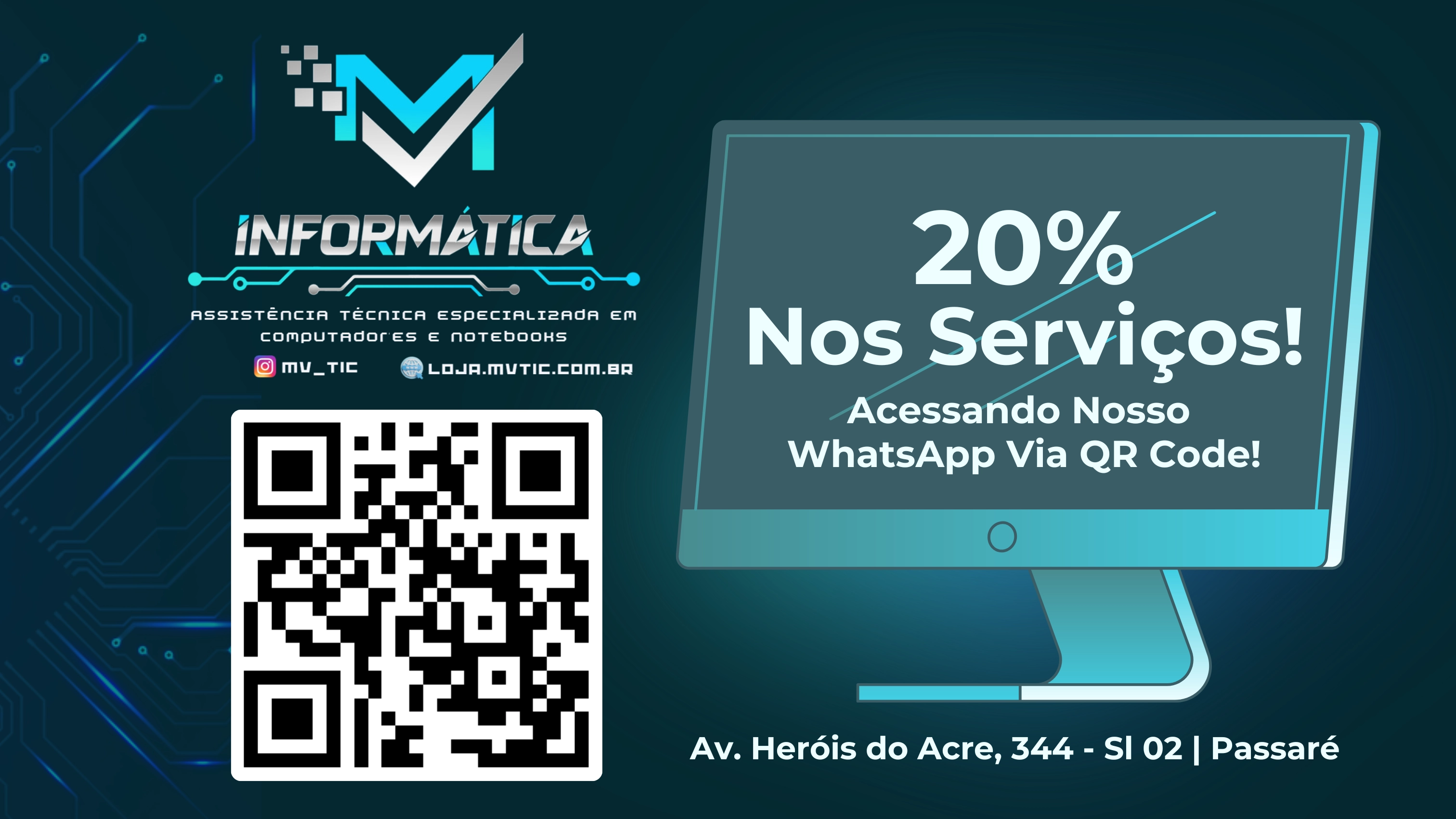 💻 MV INFORMÁTICA | SOLUÇÕES TECNOLÓGICAS