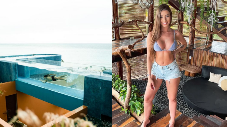 Whindersson se diverte com a namorada em hotel com diária de R$ 3 mil