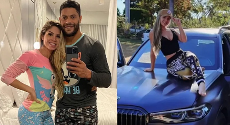 Hulk dá carro de mais de R$ 1 milhão para esposa: "Presente de formatura"