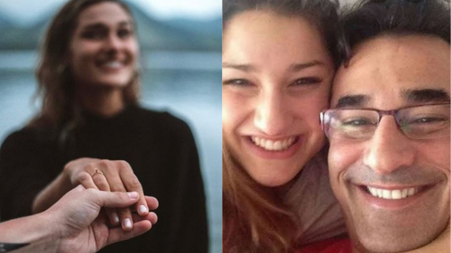 Luciano Szafir comemora noivado de Sasha: 'Tem minha bênção'