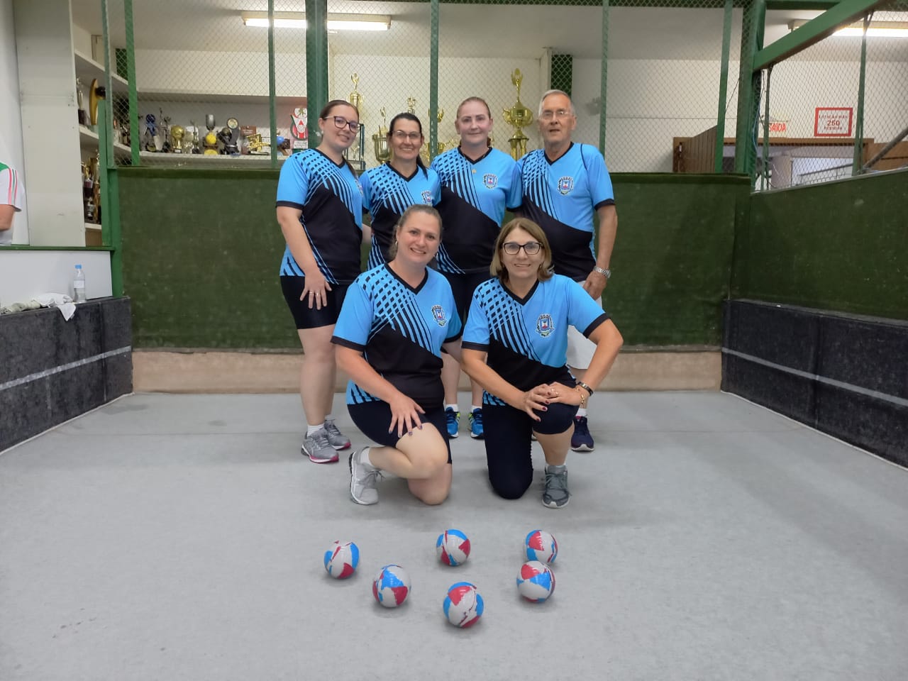 Time feminino de Bocha de Caçador fica entre os quatro melhores do Estado na disputa dos Jasc