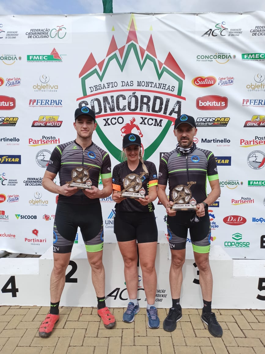 Ciclistas de Erval Velho conquistam excelentes resultados no Desafio das Montanhas realizado em Concórdia