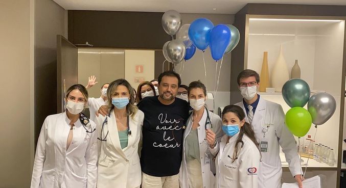 Geraldo Luís se recupera de covid-19 e tem alta após 22 dias