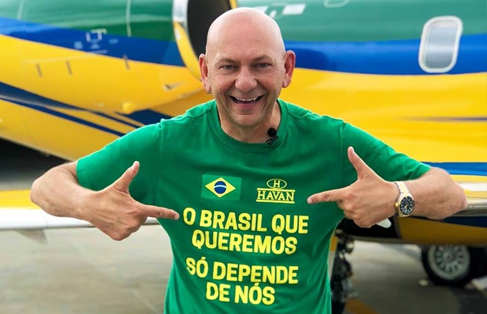 Luciano Hang, dono da Havan, está internado com covid-19
