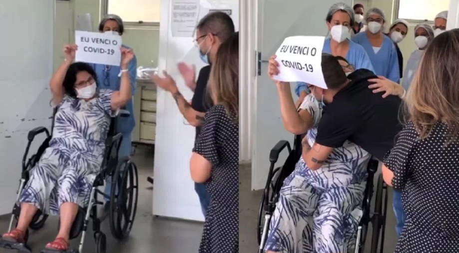 Yudi Tamashiro vibra com alta da mãe após Covid-19: "Deus fazendo milagres"