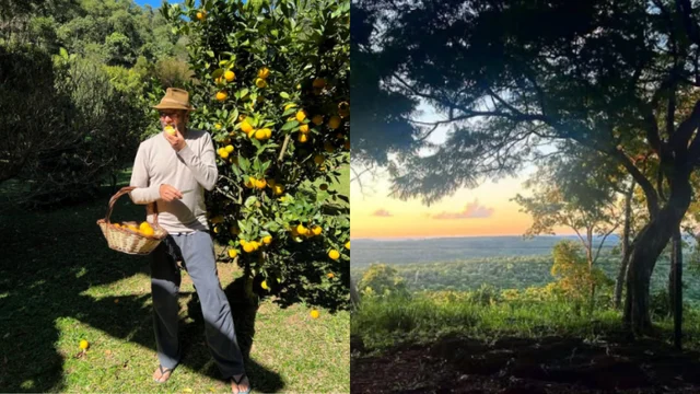 Almir Sater, de 69 anos, mantém fazenda de 25 mil hectares no Pantanal como parte de um projeto regional