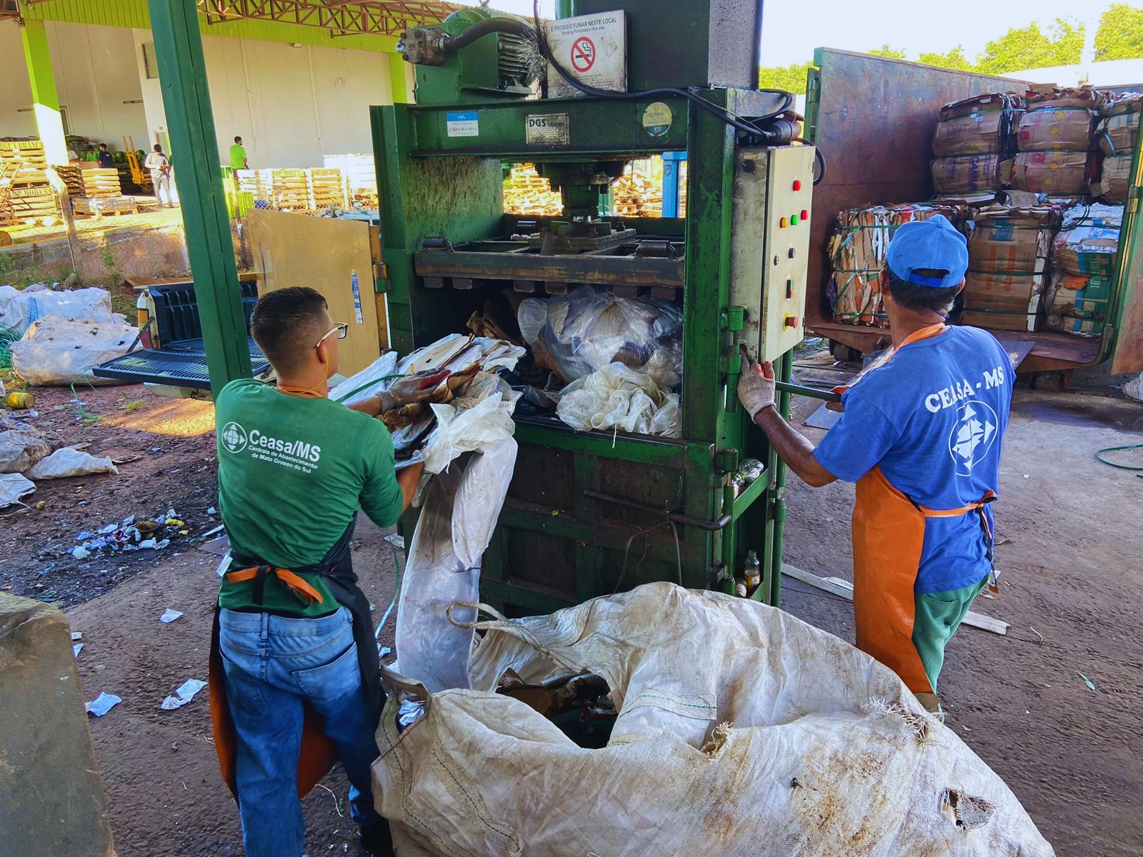 CEASA/MS amplia Central de Gestão de Resíduos e fortalece sustentabilidade