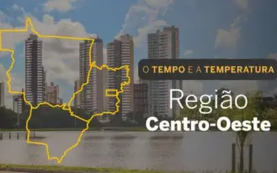 Instabilidade cresce no Centro-Oeste com risco de temporais no domingo