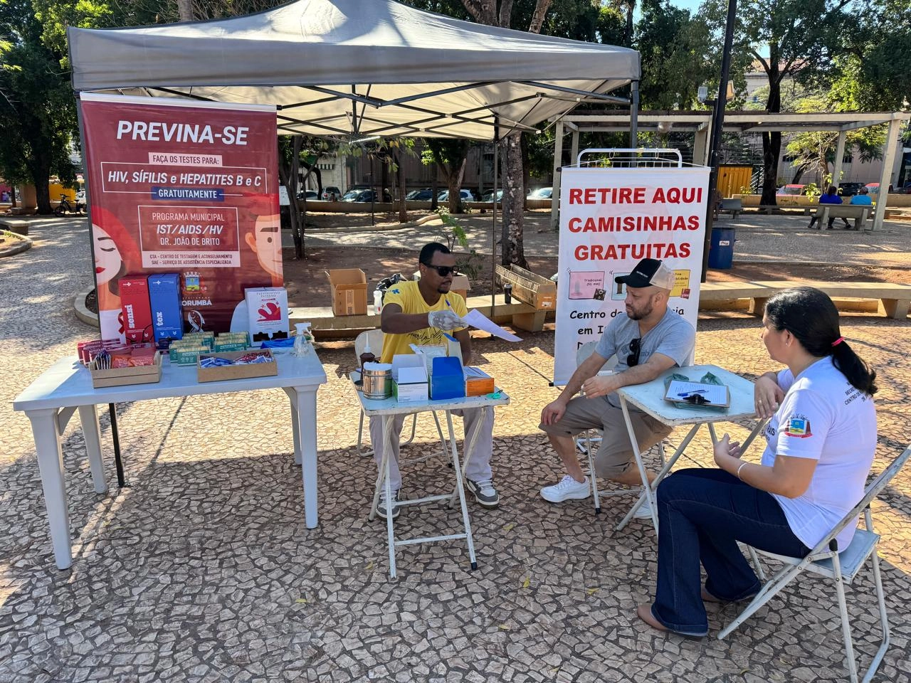 Saúde promove ações de prevenção e combate à sífilis durante o Outubro Verde