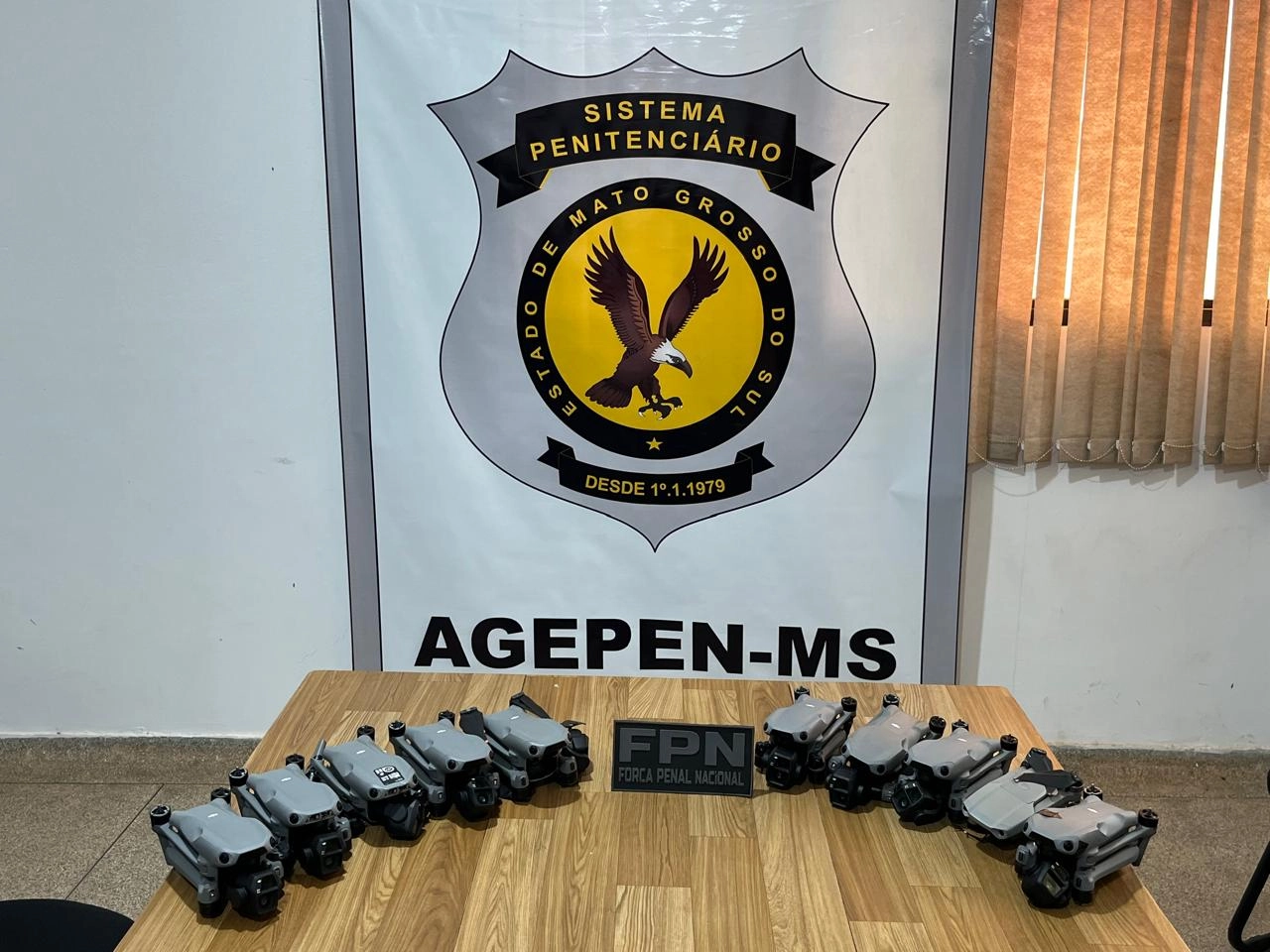 Policiais penais interceptam 18 drones na Máxima e reforçam combate ao uso de tecnologia pelo crime
