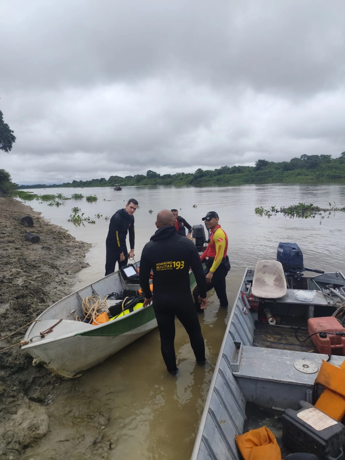 CORPO DE TURISTA DESAPARECIDO É LOCALIZADO NO RIO PARAGUAI