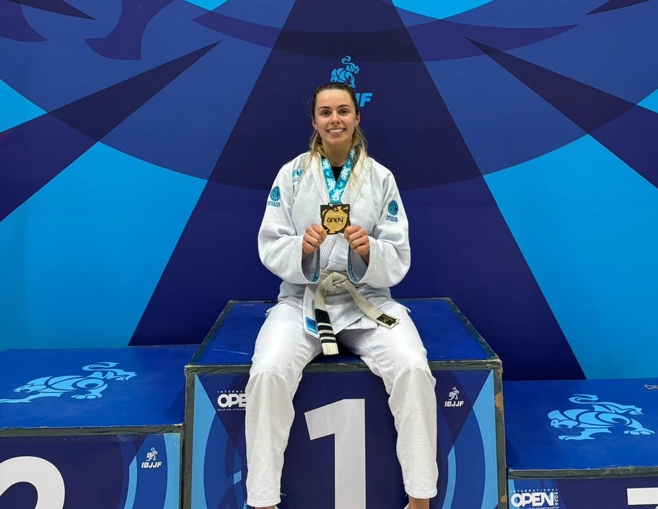 Erechinense faz história ao conquistar título no Floripa Open de Jiu-Jitsu