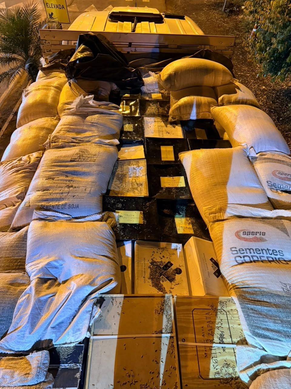 Carga de vinhos e azeites argentinos é apreendida em Abelardo Luz