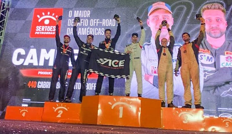 Dupla de Estação é campeã do Rally dos Sertões