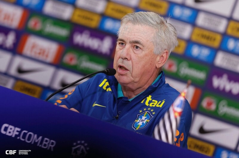 Ancelotti fará primeira convocação pós-Copa no dia 9 de setembro
