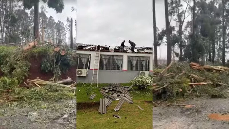 Dois tornados atingem o Paraná em menos de 24 horas