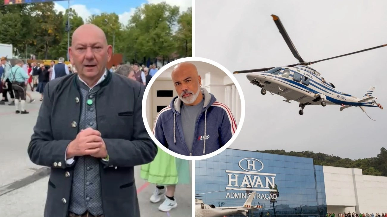 Luciano Hang disponibiliza helicóptero da Havan para ajudar nas buscas por aeronave que levava Rick, em SC